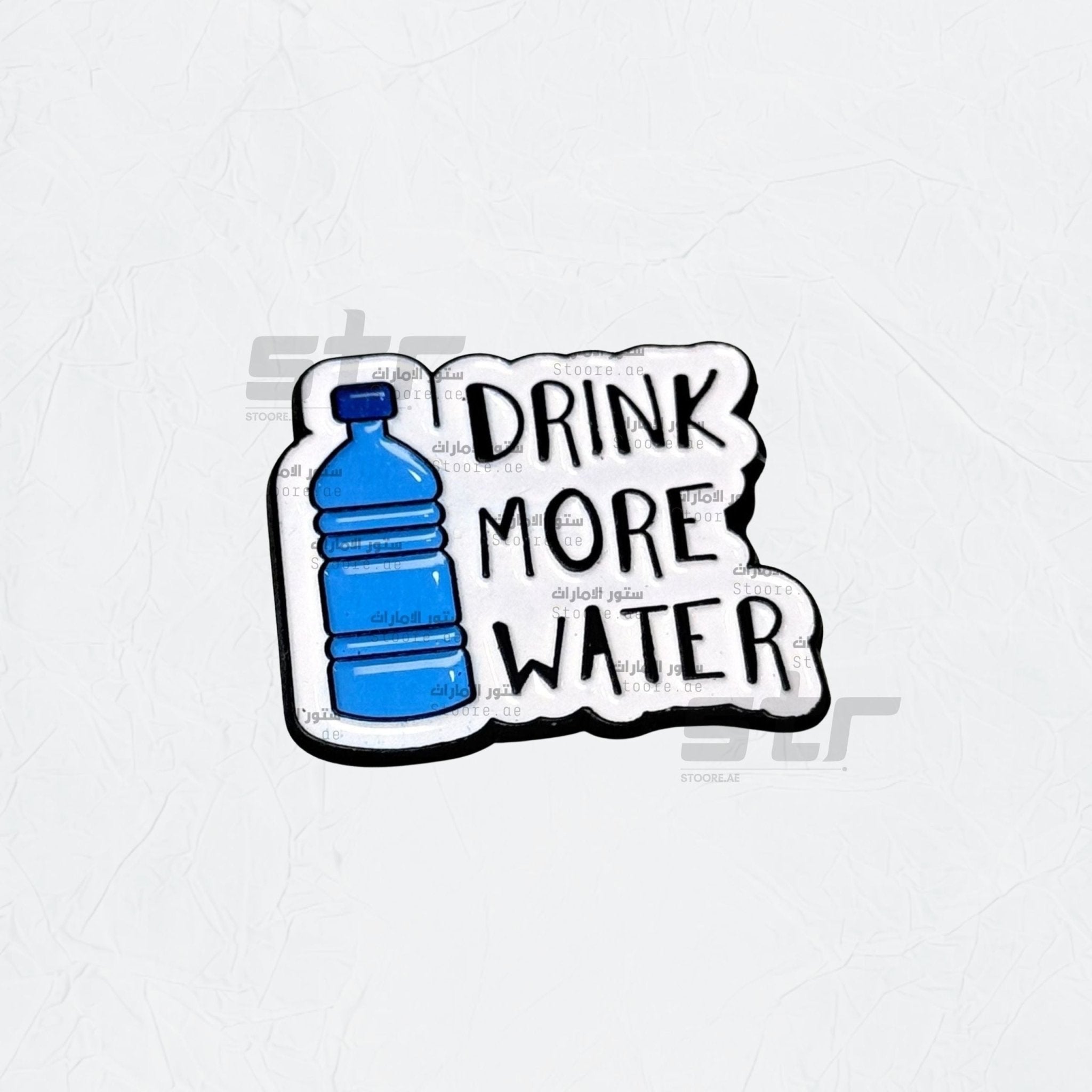 Badge DRINK MORE WATER